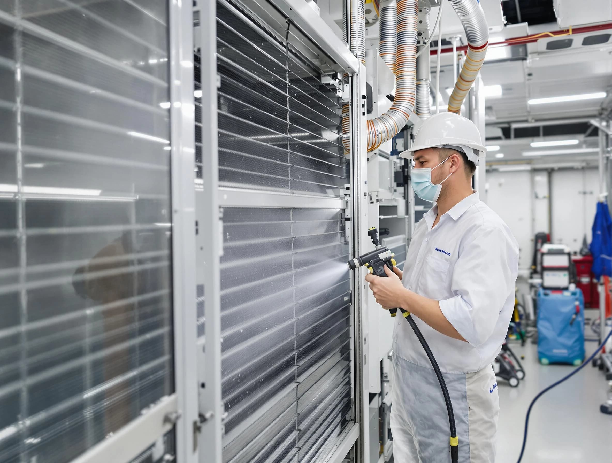 Professional AC coil cleaning by Salem Air Duct Cleaning in Salem