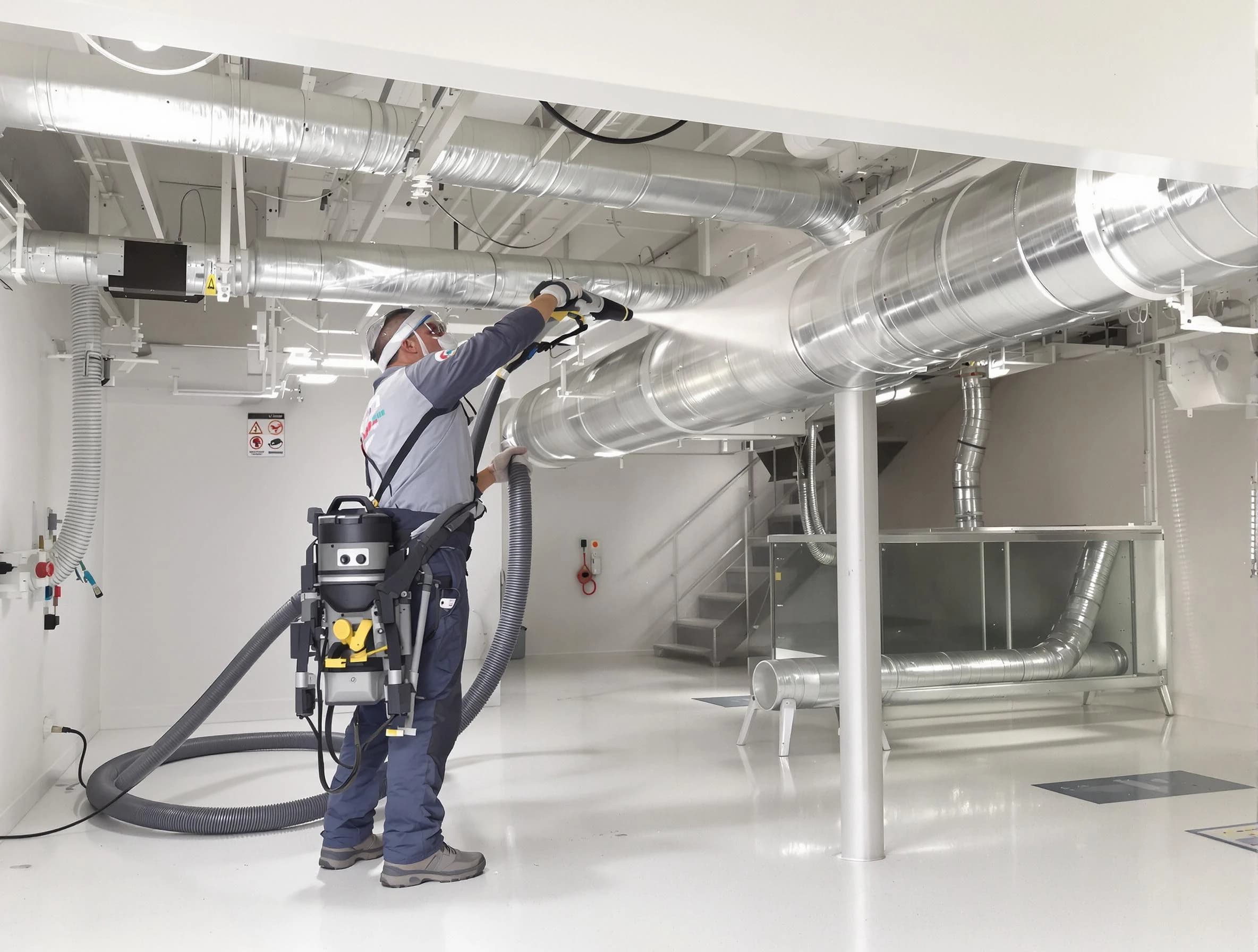 Professional central duct cleaning by Salem Air Duct Cleaning in Salem